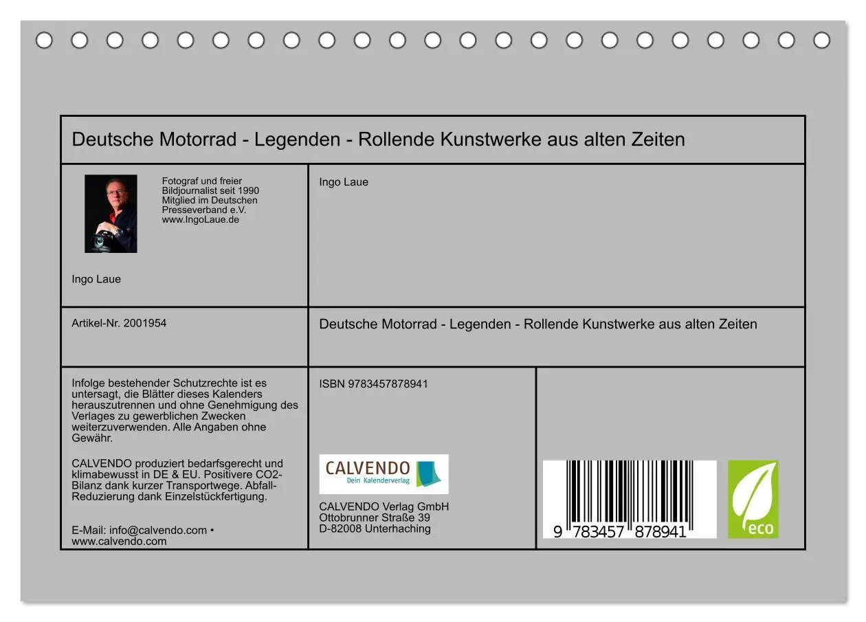Bild: 9783457878941 | Deutsche Motorrad - Legenden - Rollende Kunstwerke aus alten Zeiten...