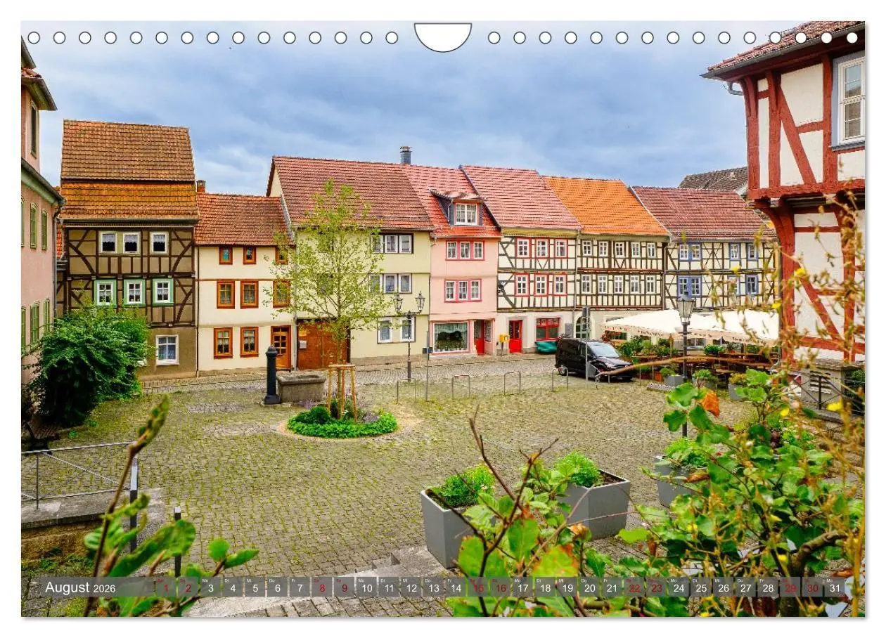 Bild: 9783516658941 | Ein Blick auf Treffurt (Wandkalender 2026 DIN A4 quer), CALVENDO...