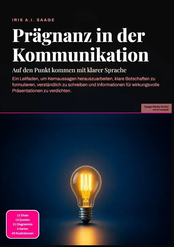 Cover: 9783565548941 | Prägnanz in der Kommunikation: Auf den Punkt kommen mit klarer Sprache