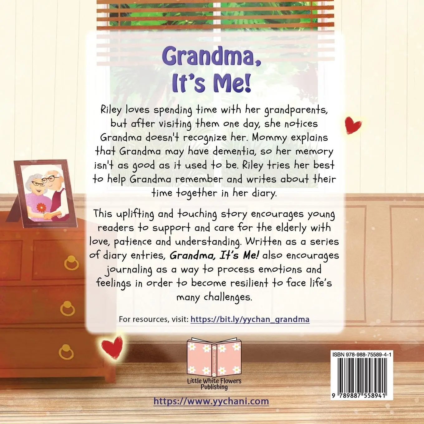 Rückseite: 9789887558941 | Grandma, It's Me! A Children's Book about Dementia | Y. Y. Chan | Buch