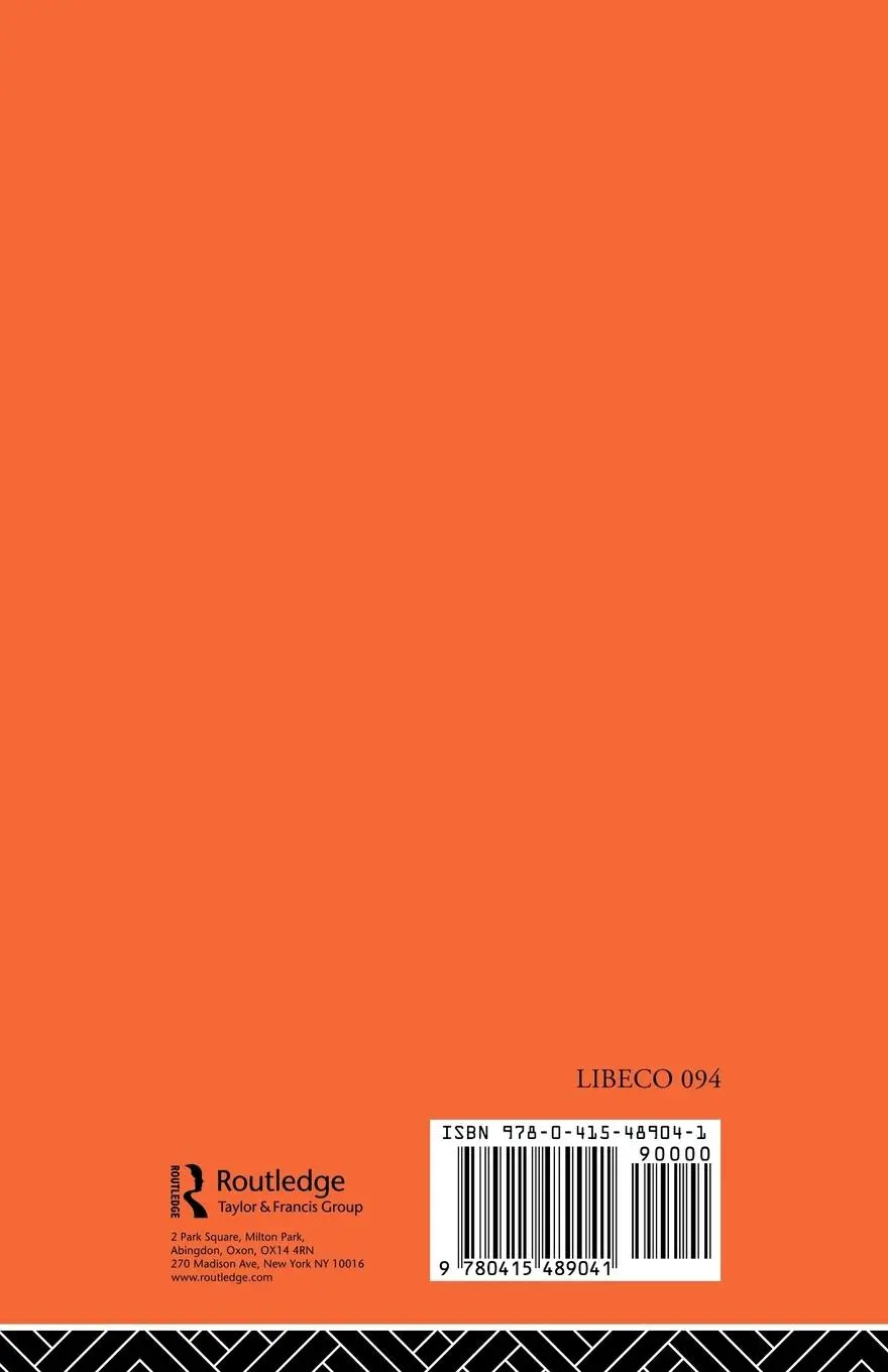 Rückseite: 9780415489041 | The Economic Theory of Fiscal Policy | Bent Hansen | Taschenbuch