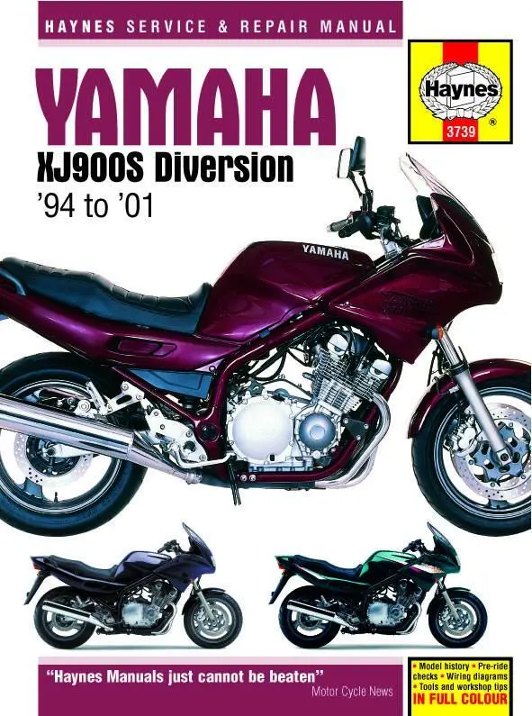 Cover: 9780857339041 | Yamaha XJ900S Diversion (94 - 01) Haynes Repair Manual | Publishing