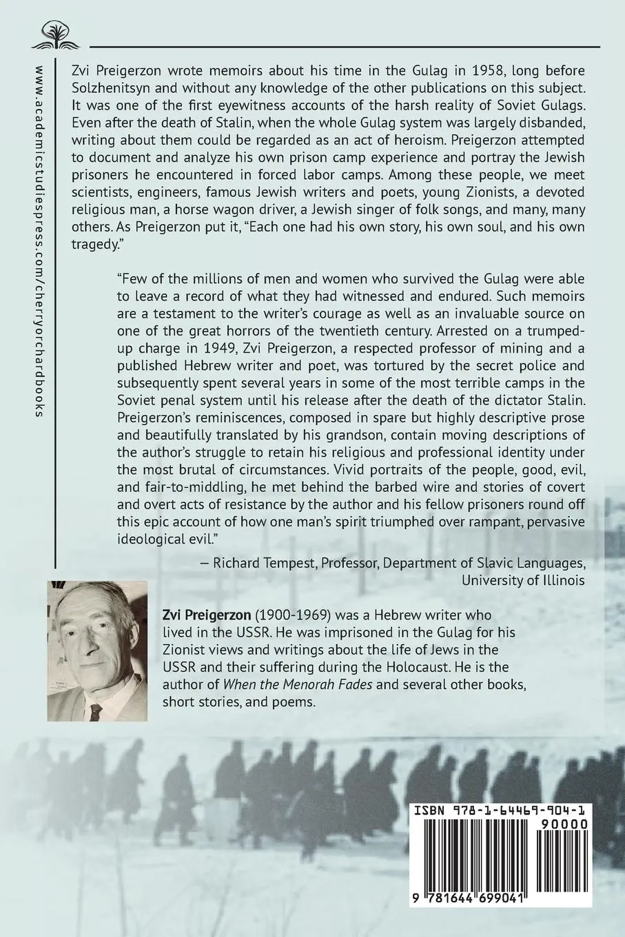 Rückseite: 9781644699041 | Memoirs of a Jewish Prisoner of the Gulag | Zvi Preigerzon | Buch