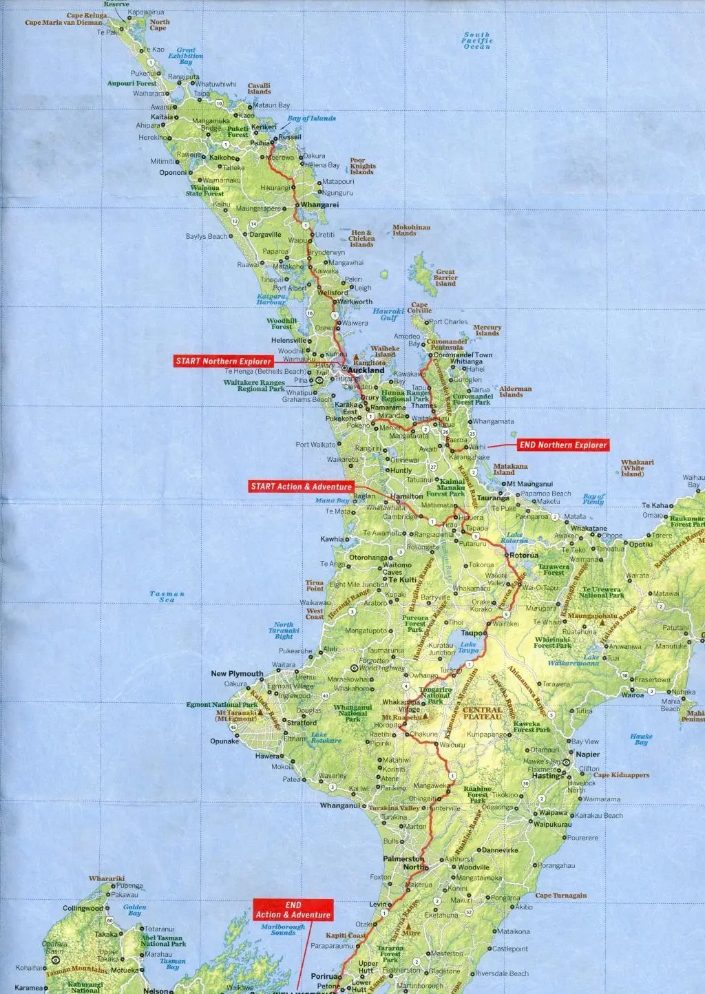 Bild: 9781786579041 | New Zealand Planning Map | Planet Lonely | (Land-)Karte | Englisch