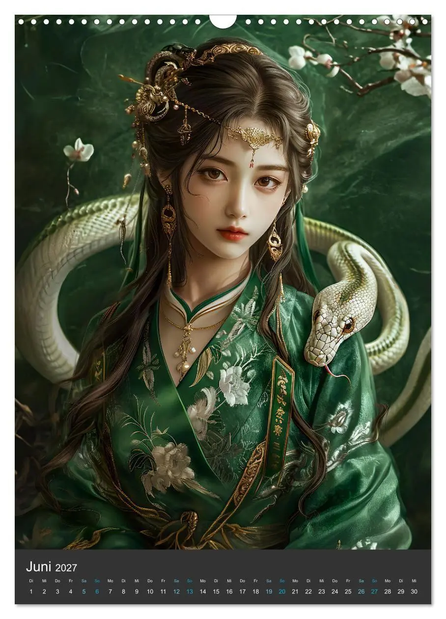 Bild: 9783569189041 | Chinesische Tierkreiszeichen - Fantasie-Zodiak im Stil des alten...