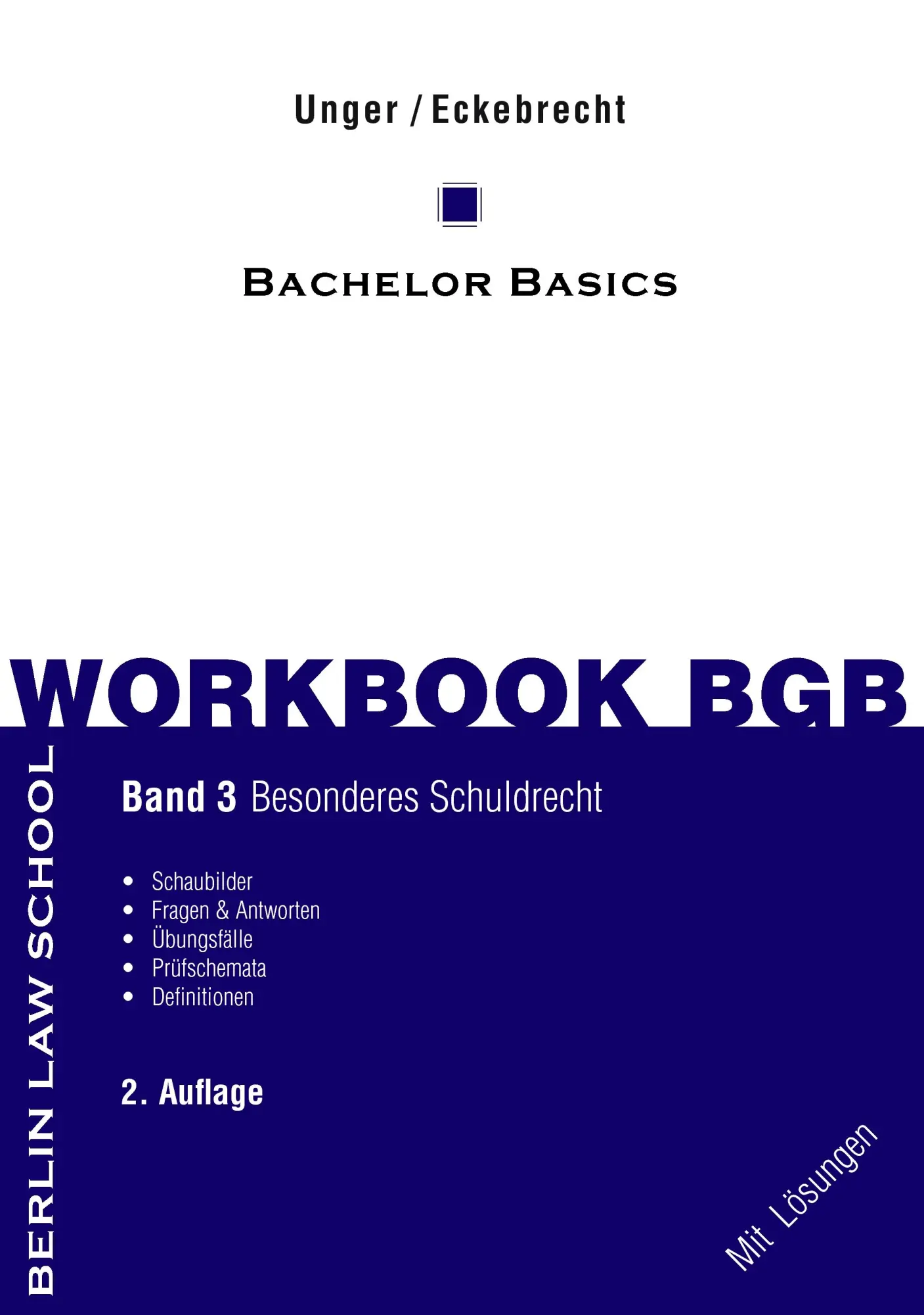 Cover: 9783842329041 | Workbook BGB Band III | Bachelor Basics Besonderes Schuldrecht | Buch