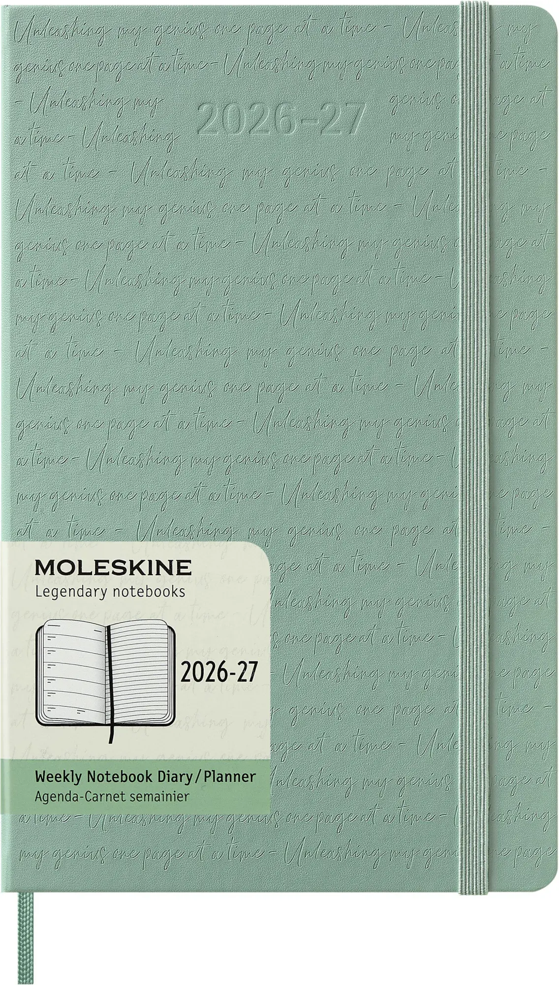 Cover: 8056999279141 | Moleskine 18 Monate Wochen Notizkalender 2026/2027, L/A5, 1 Wo = 1...