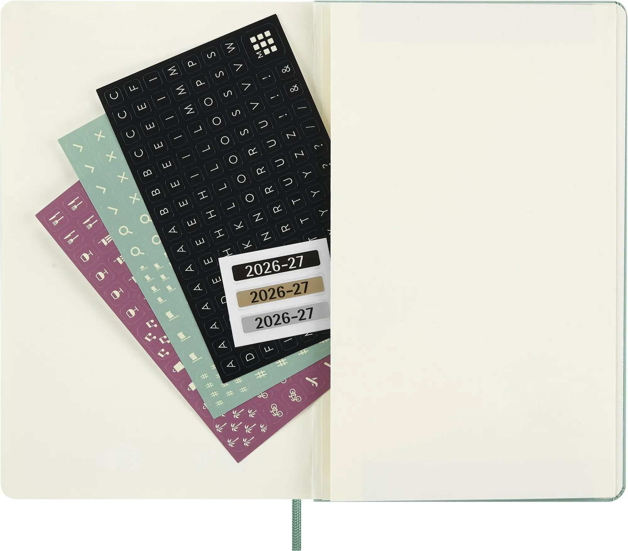 Bild: 8056999279141 | Moleskine 18 Monate Wochen Notizkalender 2026/2027, L/A5, 1 Wo = 1...
