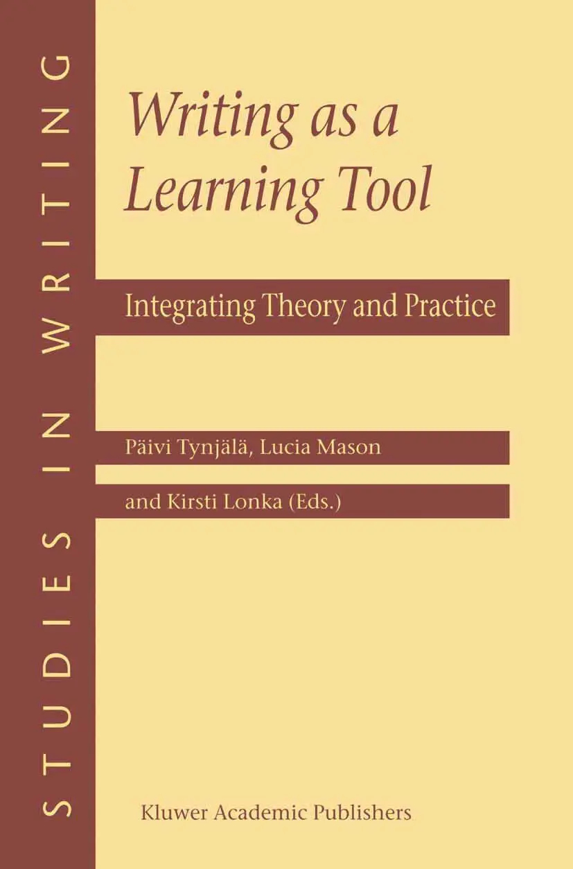 Cover: 9780792369141 | Writing as a Learning Tool | Integrating Theory and Practice | Buch