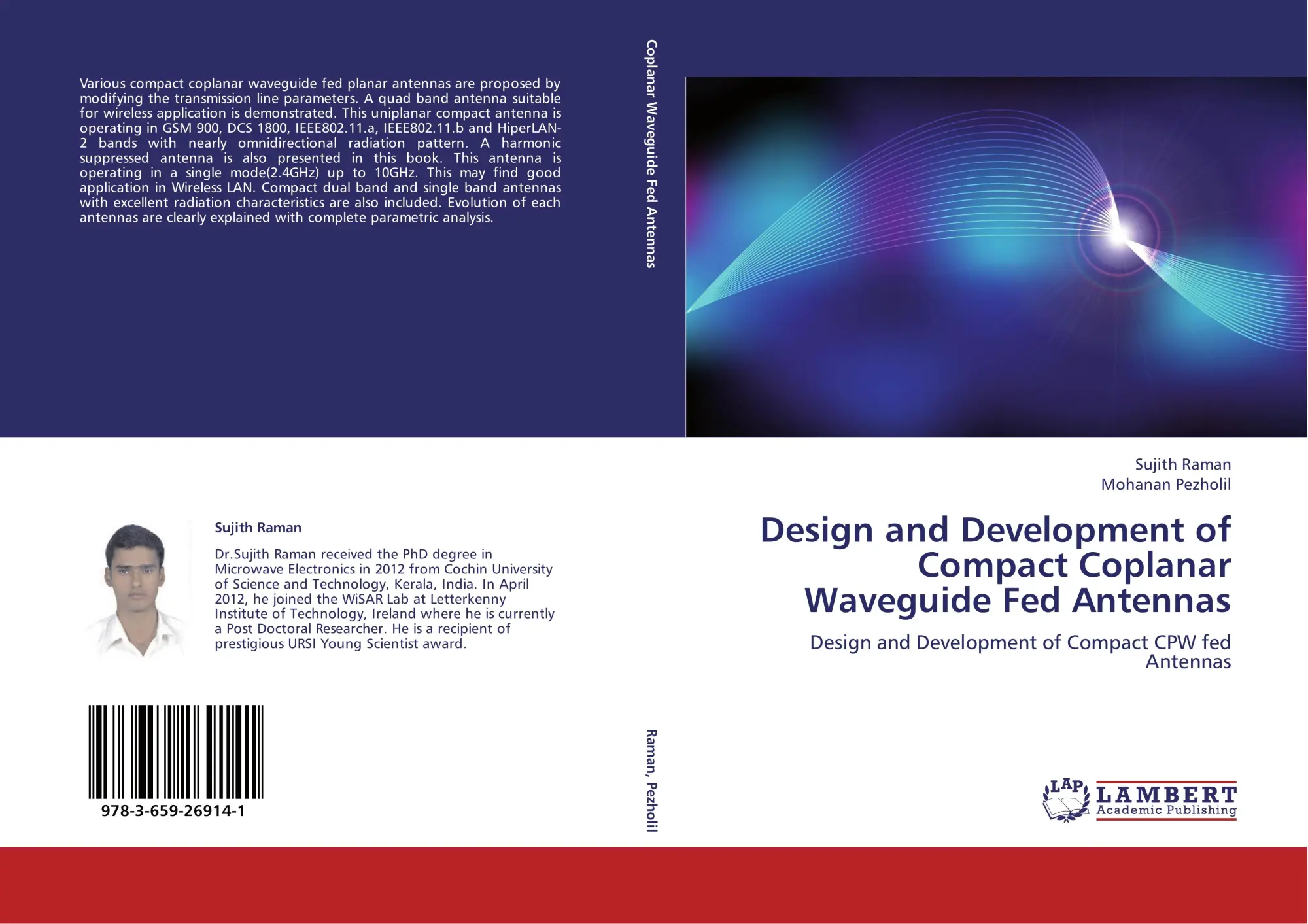 Cover: 9783659269141 | Design and Development of Compact Coplanar Waveguide Fed Antennas