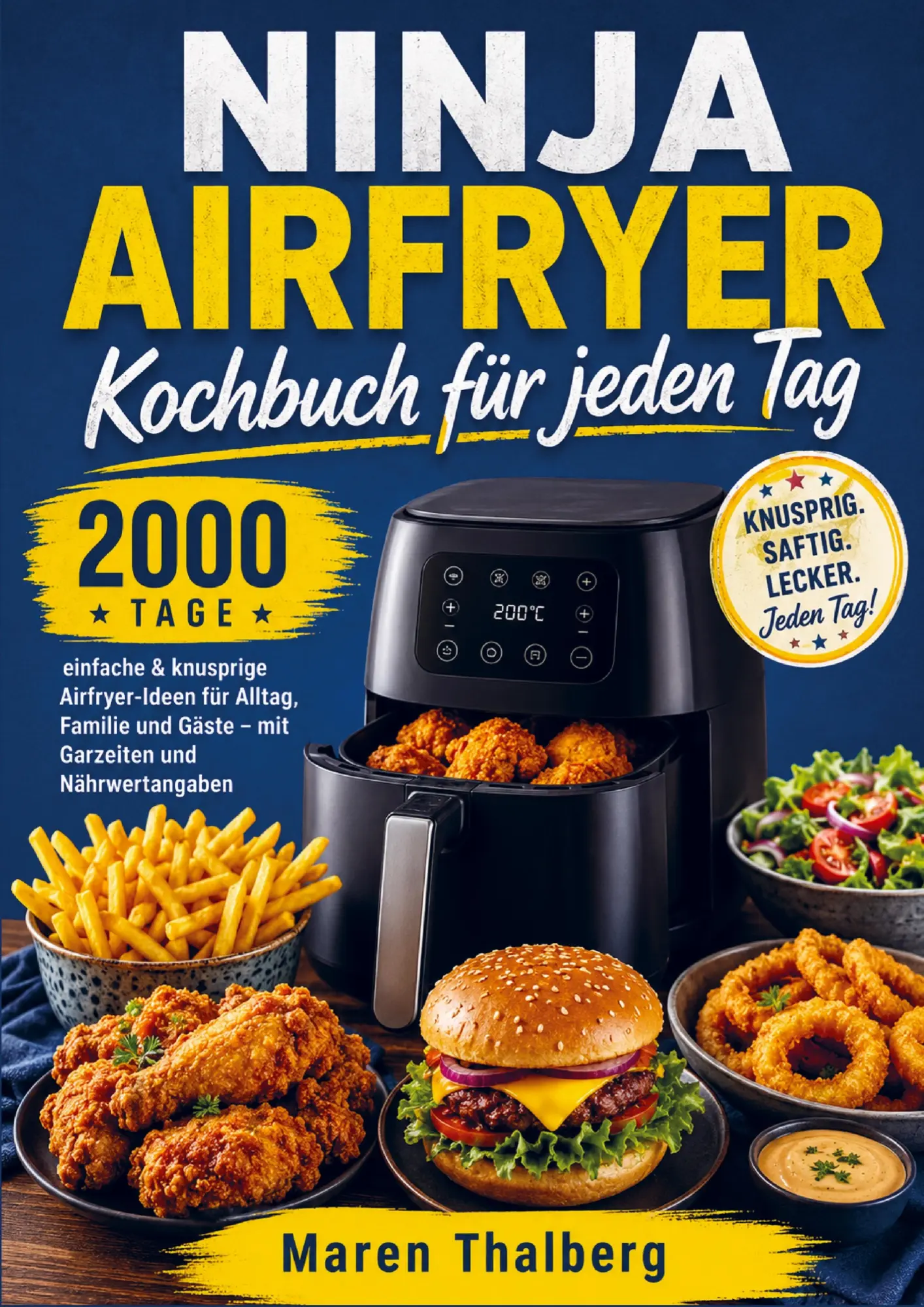 Cover: 9789403839141 | Ninja Airfryer Kochbuch für jeden Tag | Maren Thalberg | Taschenbuch