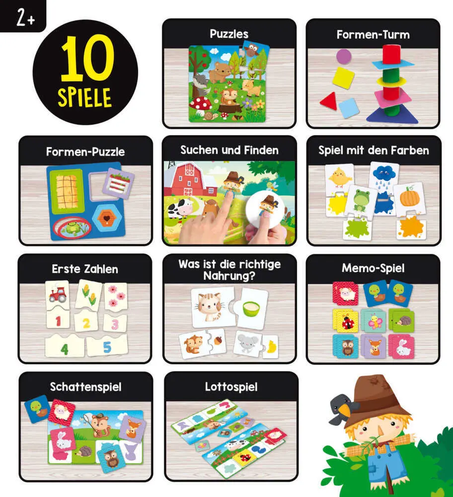 Bild: 8008324109241 | MONTESSORI SPIELESAMMLUNG | Spiel | Kartonschachtel | DE80243 | 2025