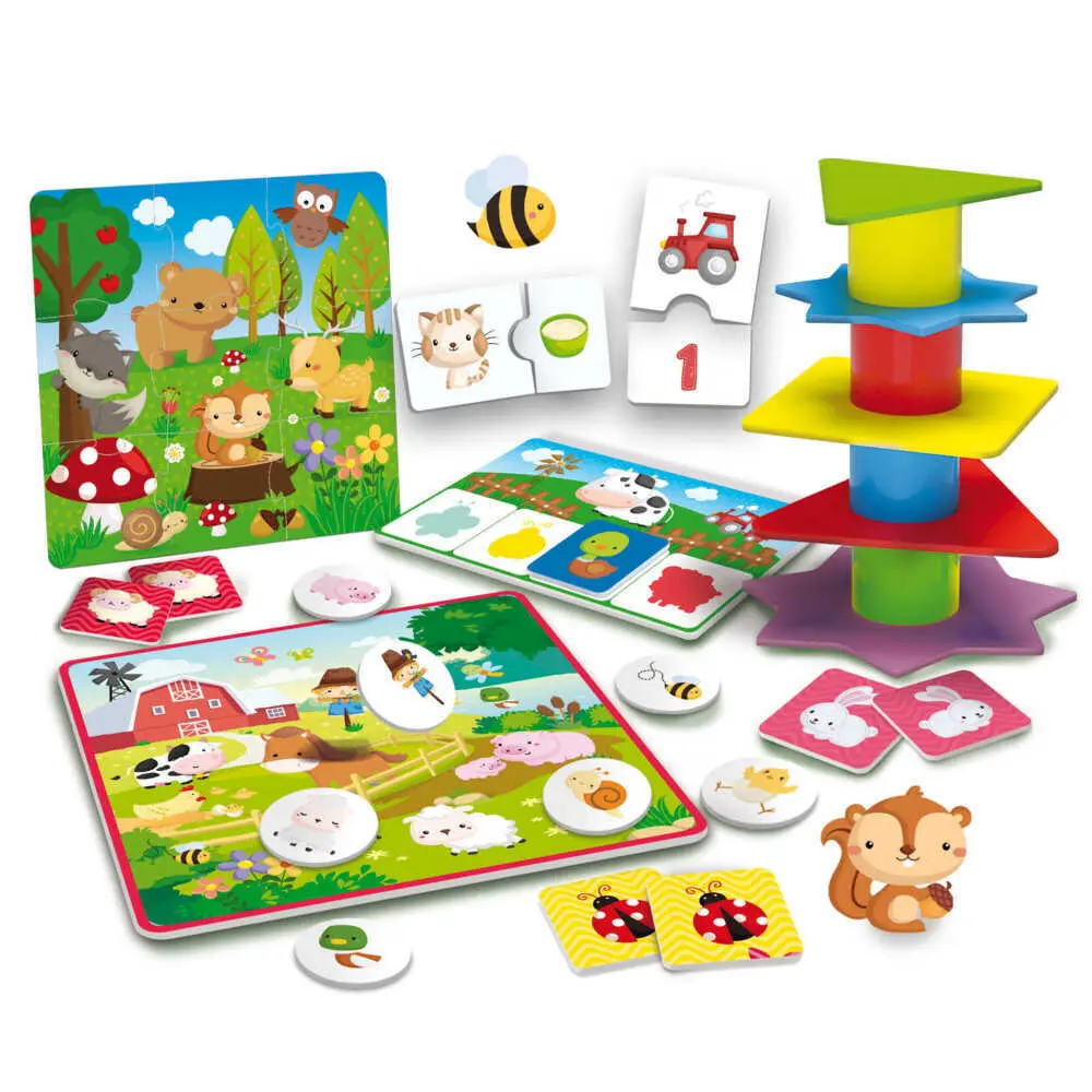 Bild: 8008324109241 | MONTESSORI SPIELESAMMLUNG | Spiel | Kartonschachtel | DE80243 | 2025