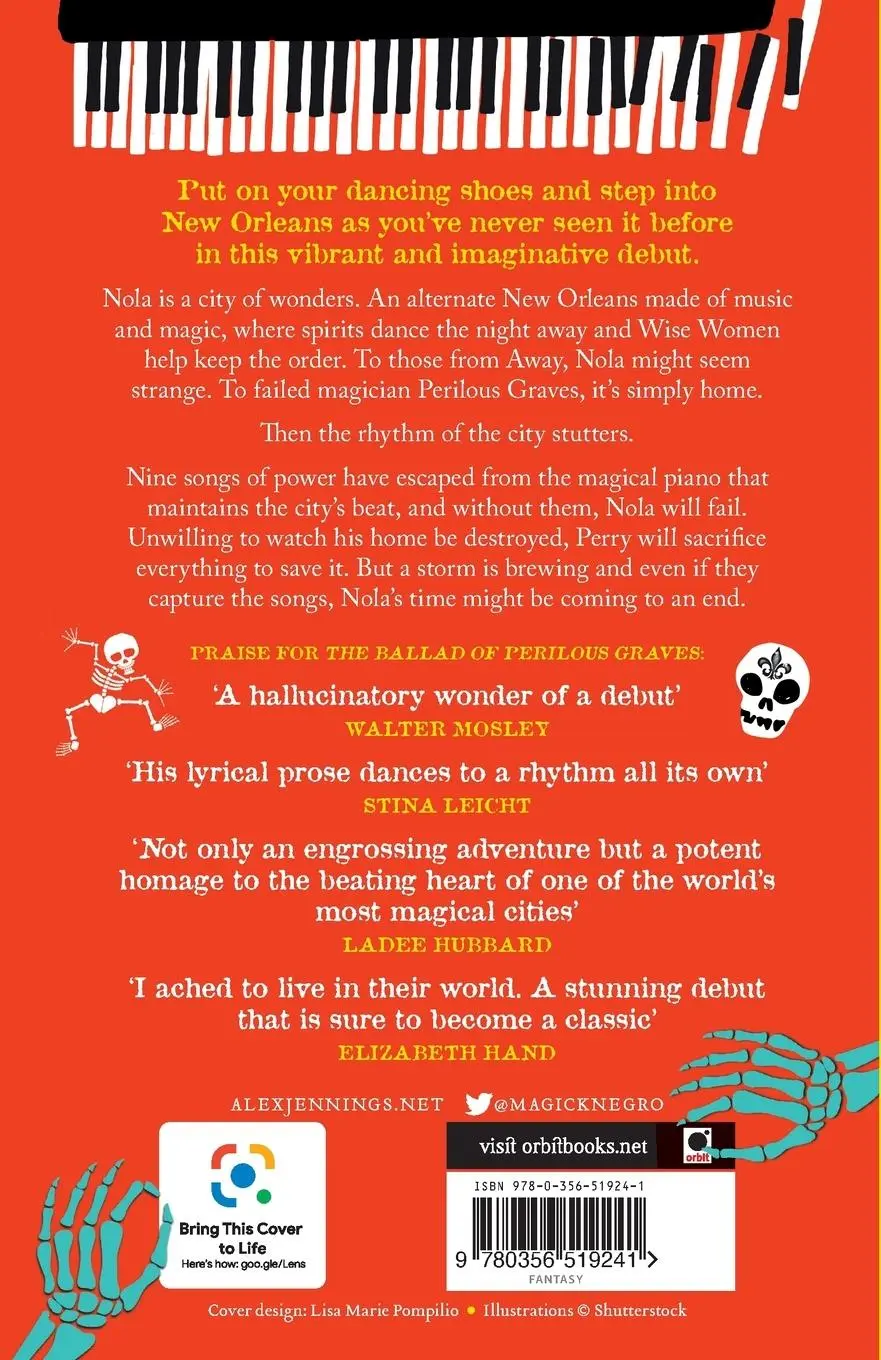 Rückseite: 9780356519241 | The Ballad of Perilous Graves | Alex Jennings | Taschenbuch | Englisch
