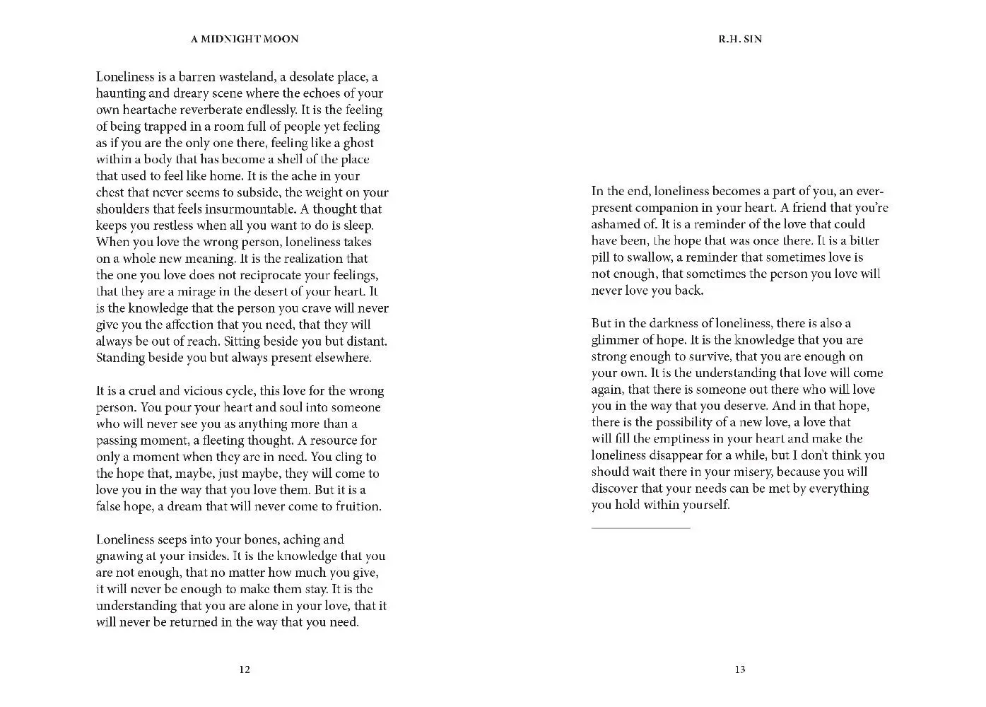 Bild: 9781524889241 | A Midnight Moon | R H Sin | Taschenbuch | Englisch | 2024