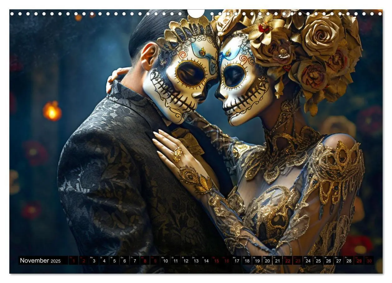 Bild: 9783383879241 | Dia de los Muertos - Feier des Lebens und des Todes (Wandkalender...