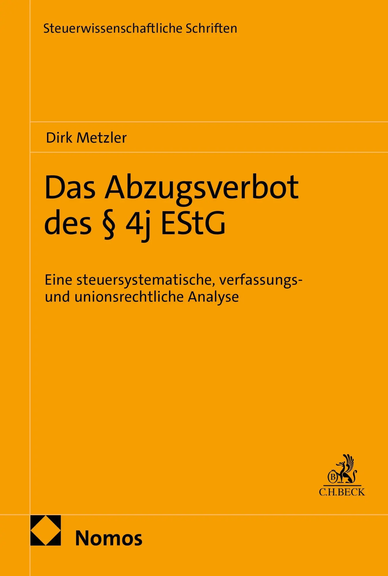 Das Abzugsverbot des § 4j EStG