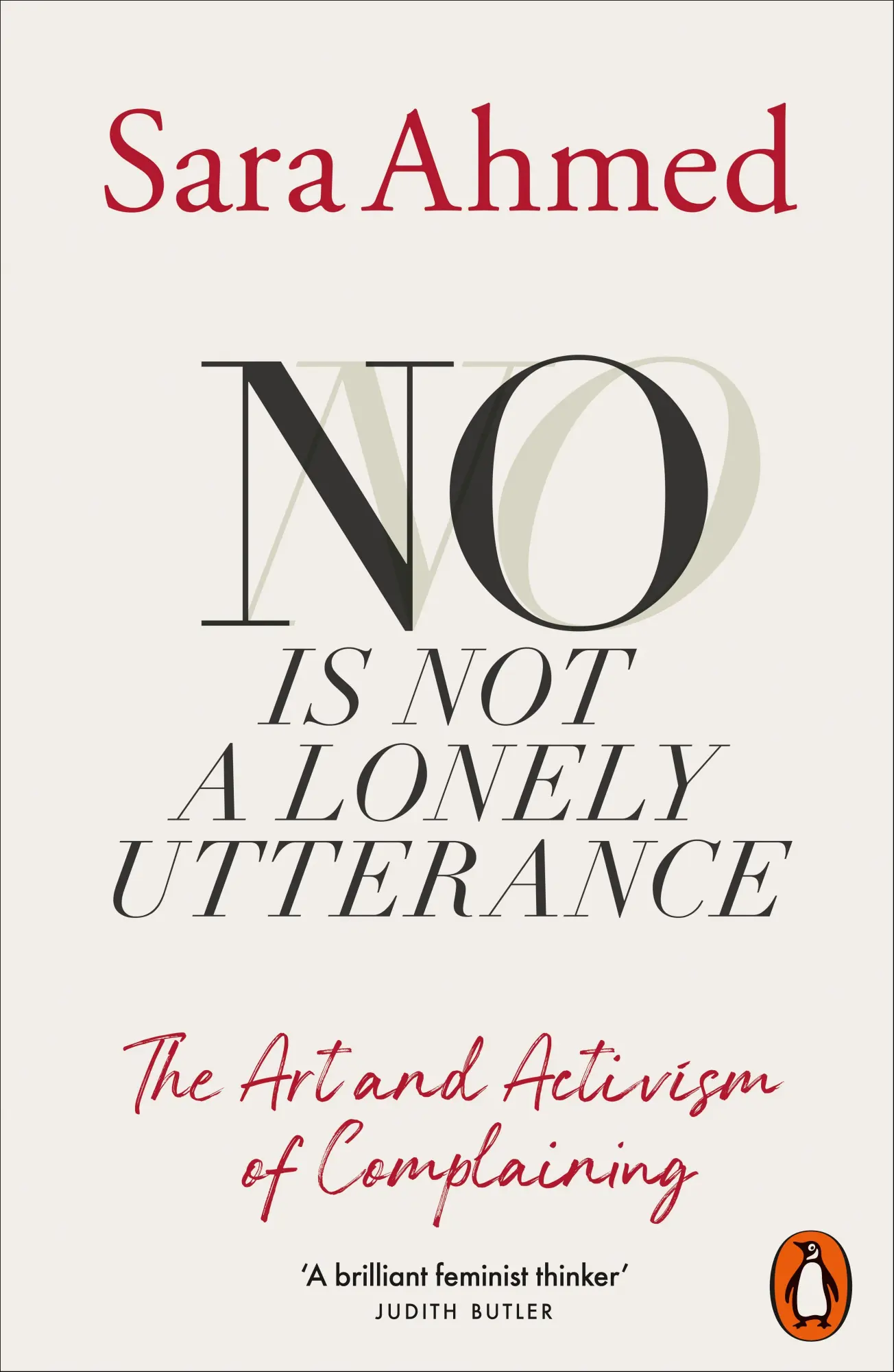 Cover: 9781802069341 | No Is Not a Lonely Utterance | The Art and Activism of Complaining