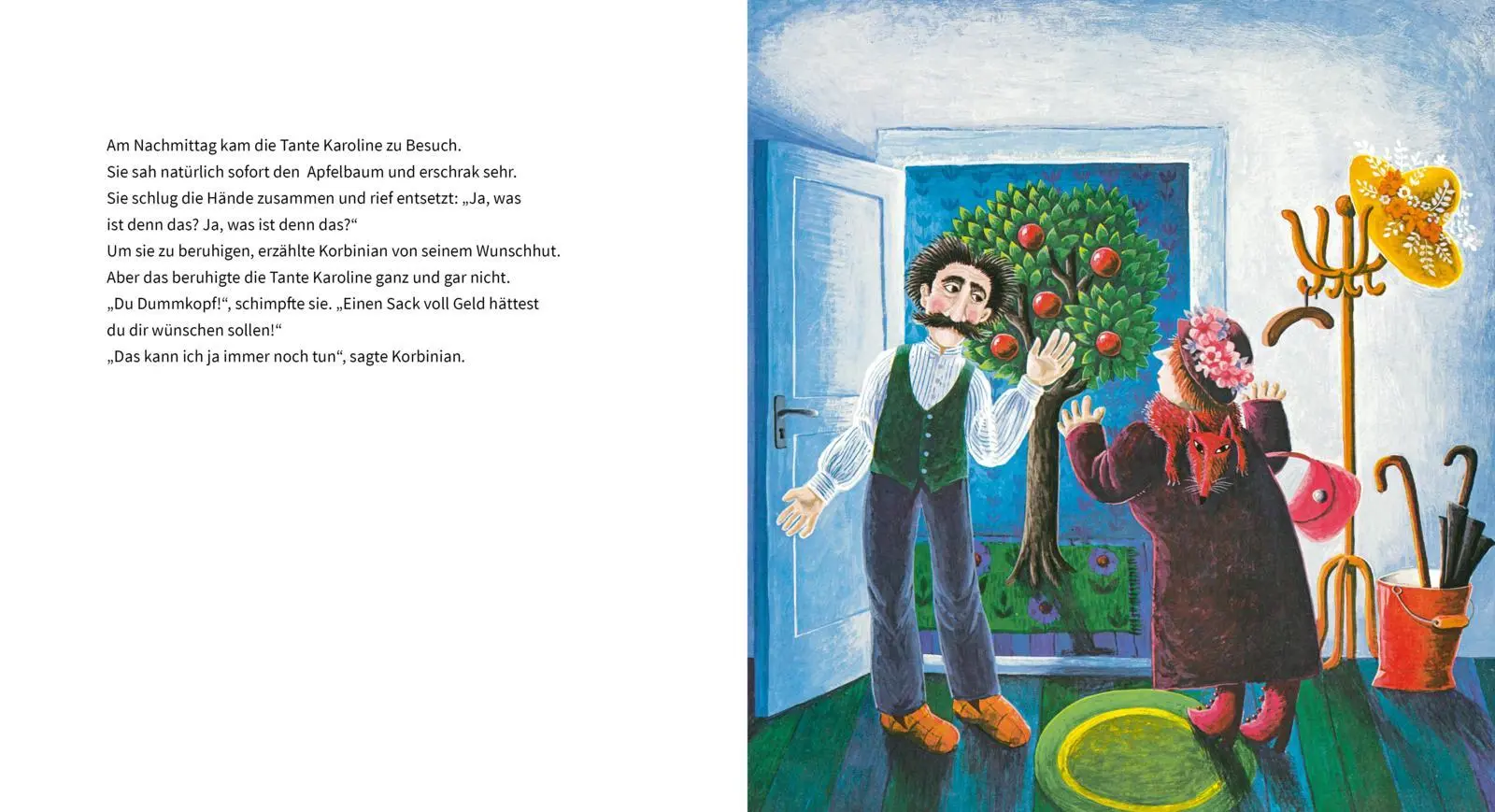 Bild: 9783522459341 | Korbinian mit dem Wunschhut | Annegert Fuchshuber | Buch | 32 S.