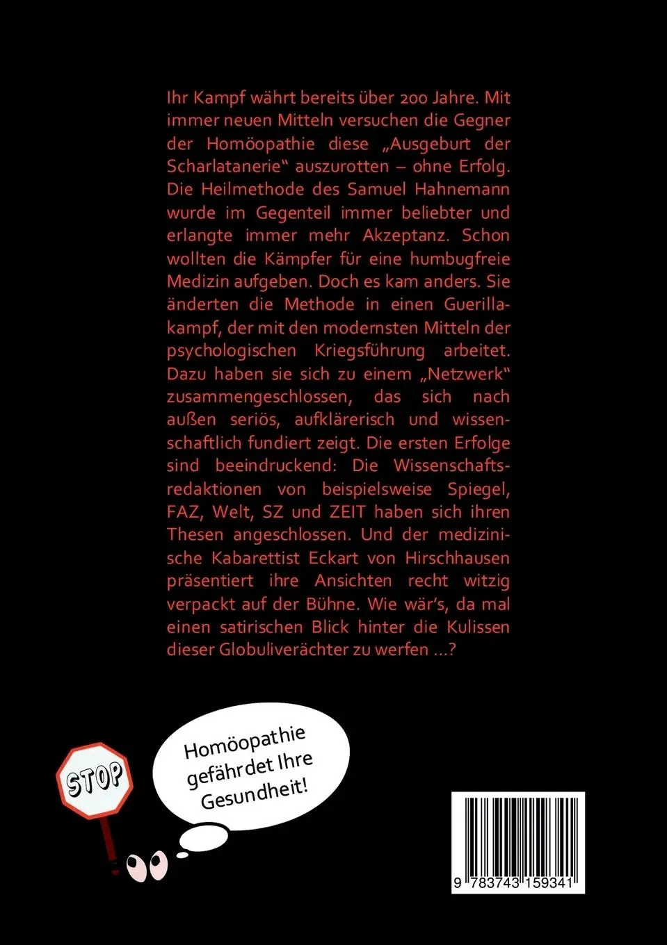 Rückseite: 9783743159341 | Angst vor Globuli? | Hajo Fritschi | Taschenbuch | 152 S. | Deutsch
