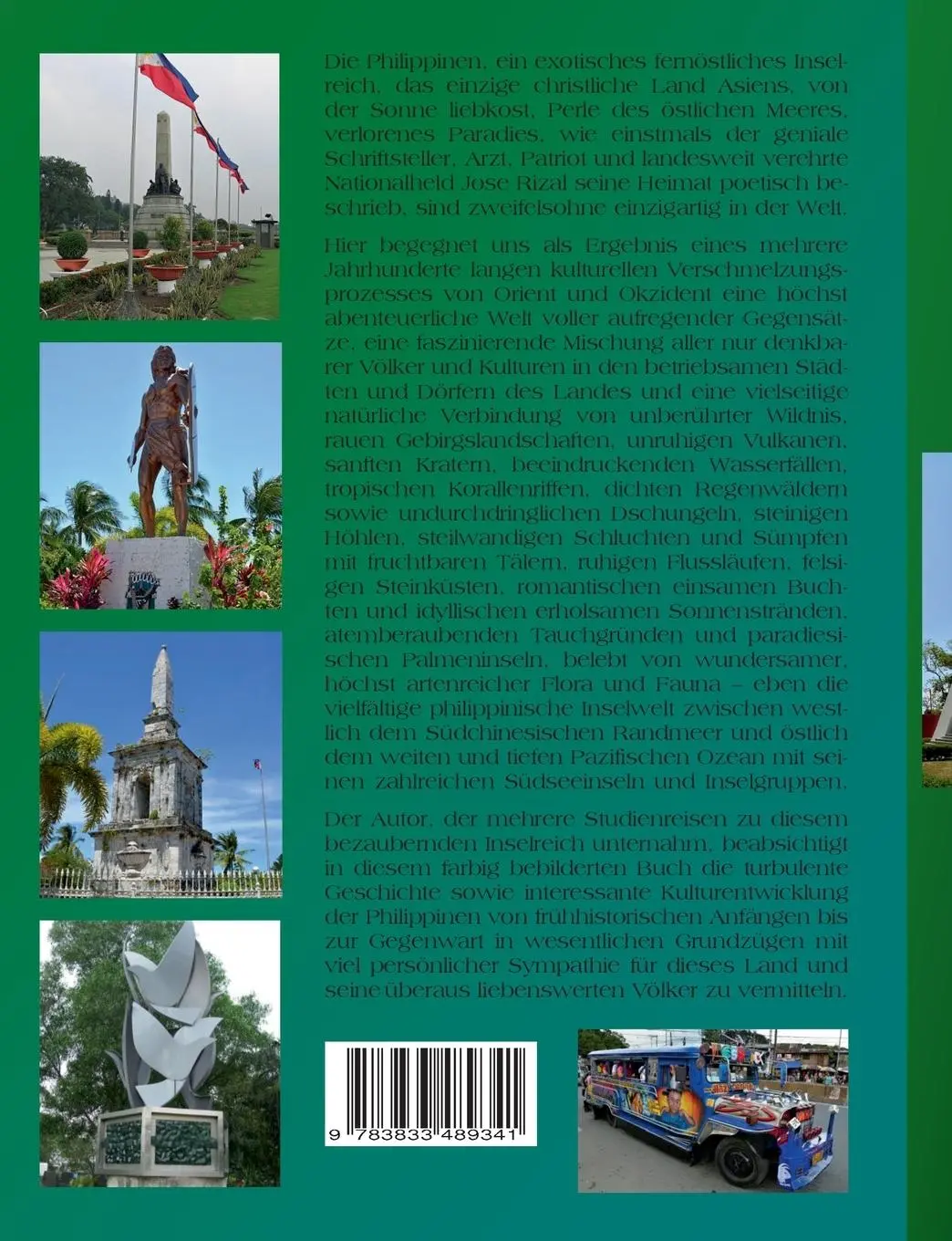 Rückseite: 9783833489341 | Die Philippinen | Geschichte eines verloren gegangenen Paradieses