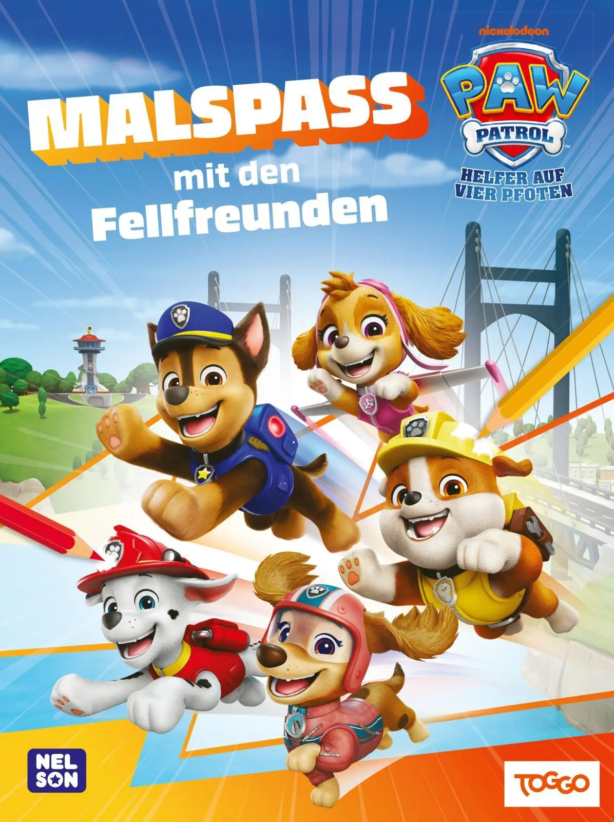 Cover: 9783845129341 | PAW Patrol Kindergartenheft: Malspaß mit den Fellfreunden | Buch