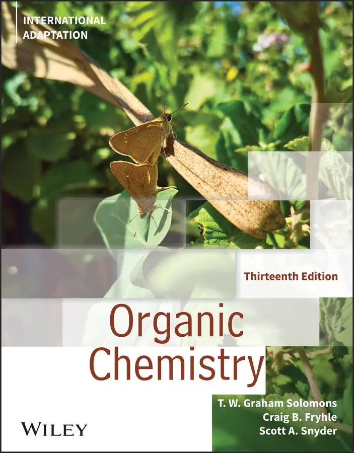 Cover: 9781119889441 | Organic Chemistry, International Adaptation | Craig B. Fryhle (u. a.) Cover: 9781119889441 | Organic Chemistry, International Adaptation | Craig B. Fryhle (u. a.)