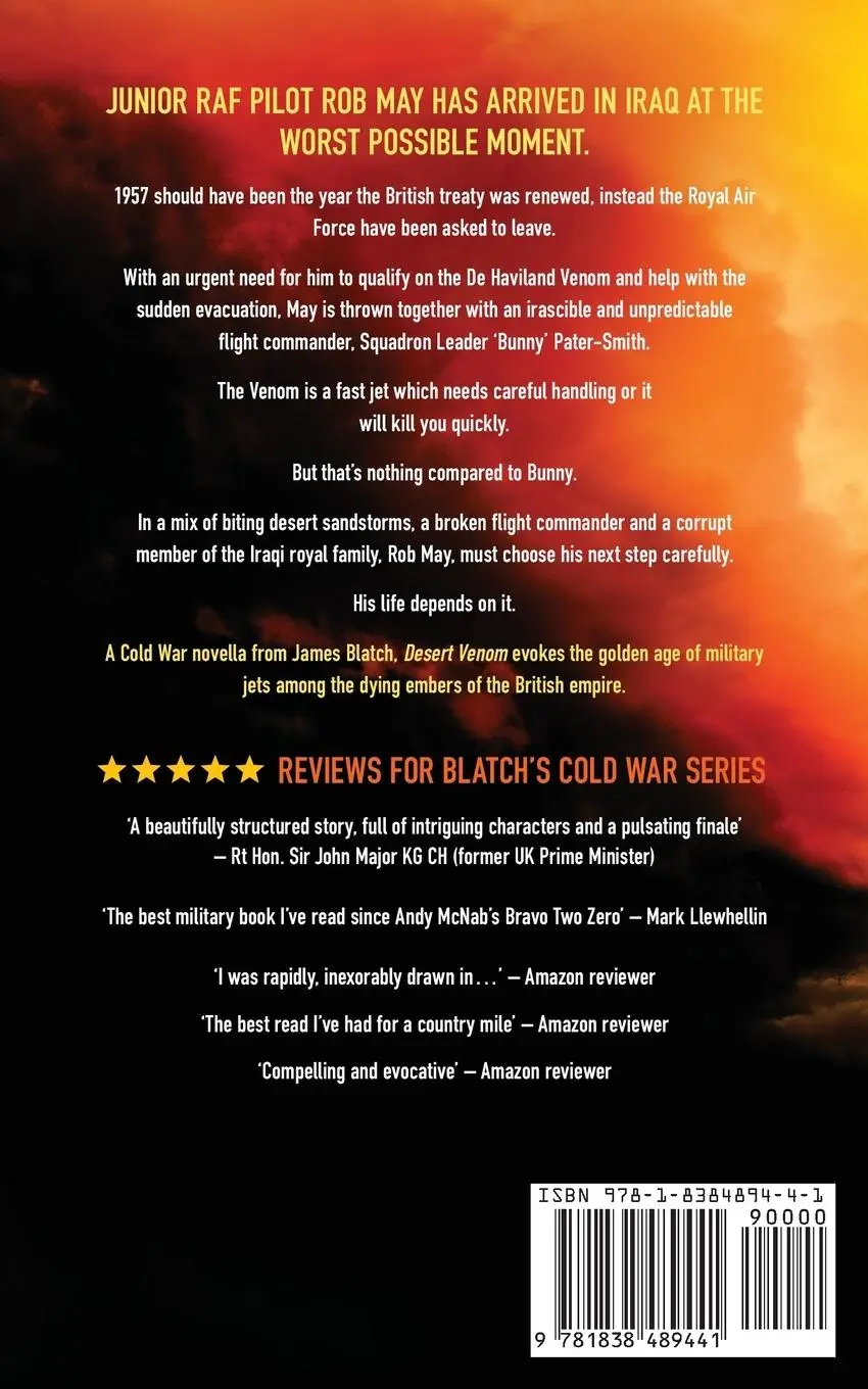 Rückseite: 9781838489441 | Desert Venom | A Cold War novella | James Blatch | Taschenbuch | 2023