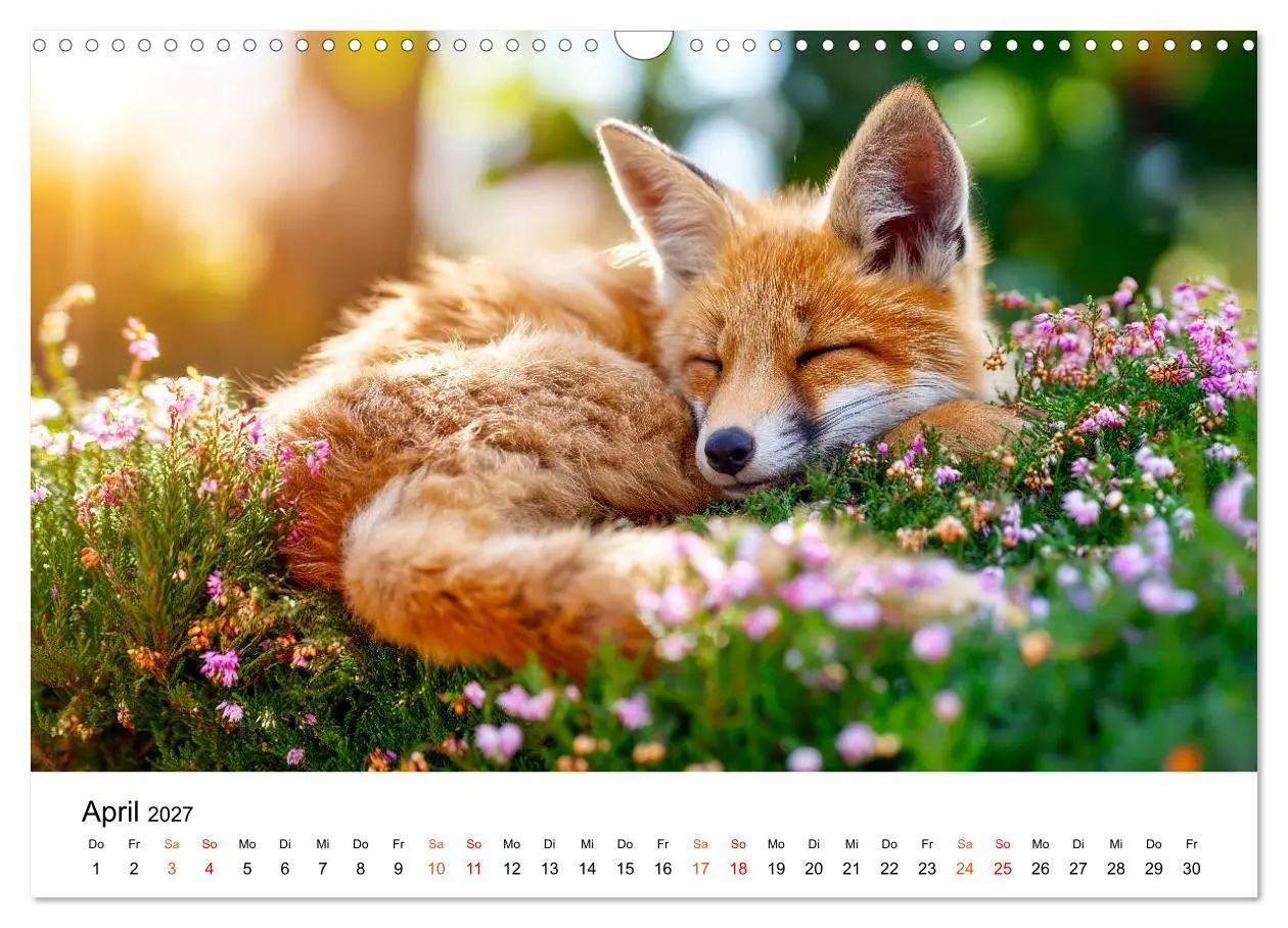 Bild: 9783516819441 | Füchse - Wanderer durch Moos und Farn (Wandkalender 2027 DIN A3...