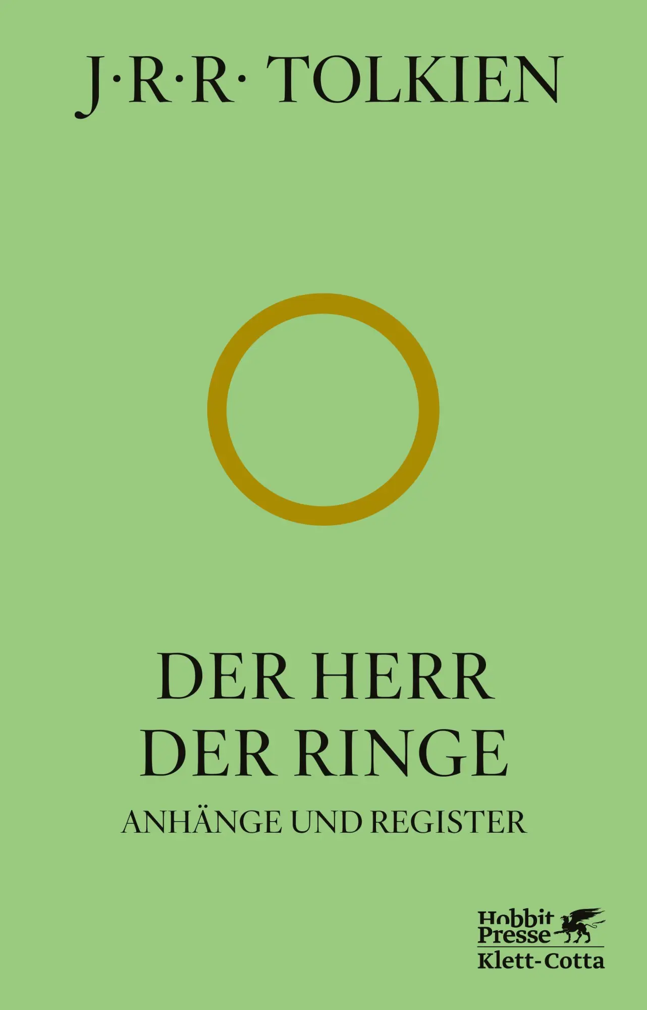 Cover: 9783608989441 | Der Herr der Ringe - Anhänge und Register | J. R. R. Tolkien | Buch