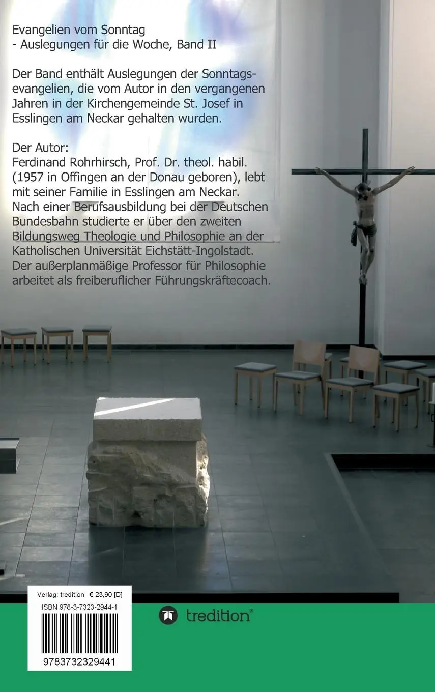 Rückseite: 9783732329441 | Evangelien vom Sonntag | Auslegungen für die Woche - Band 2 | Buch