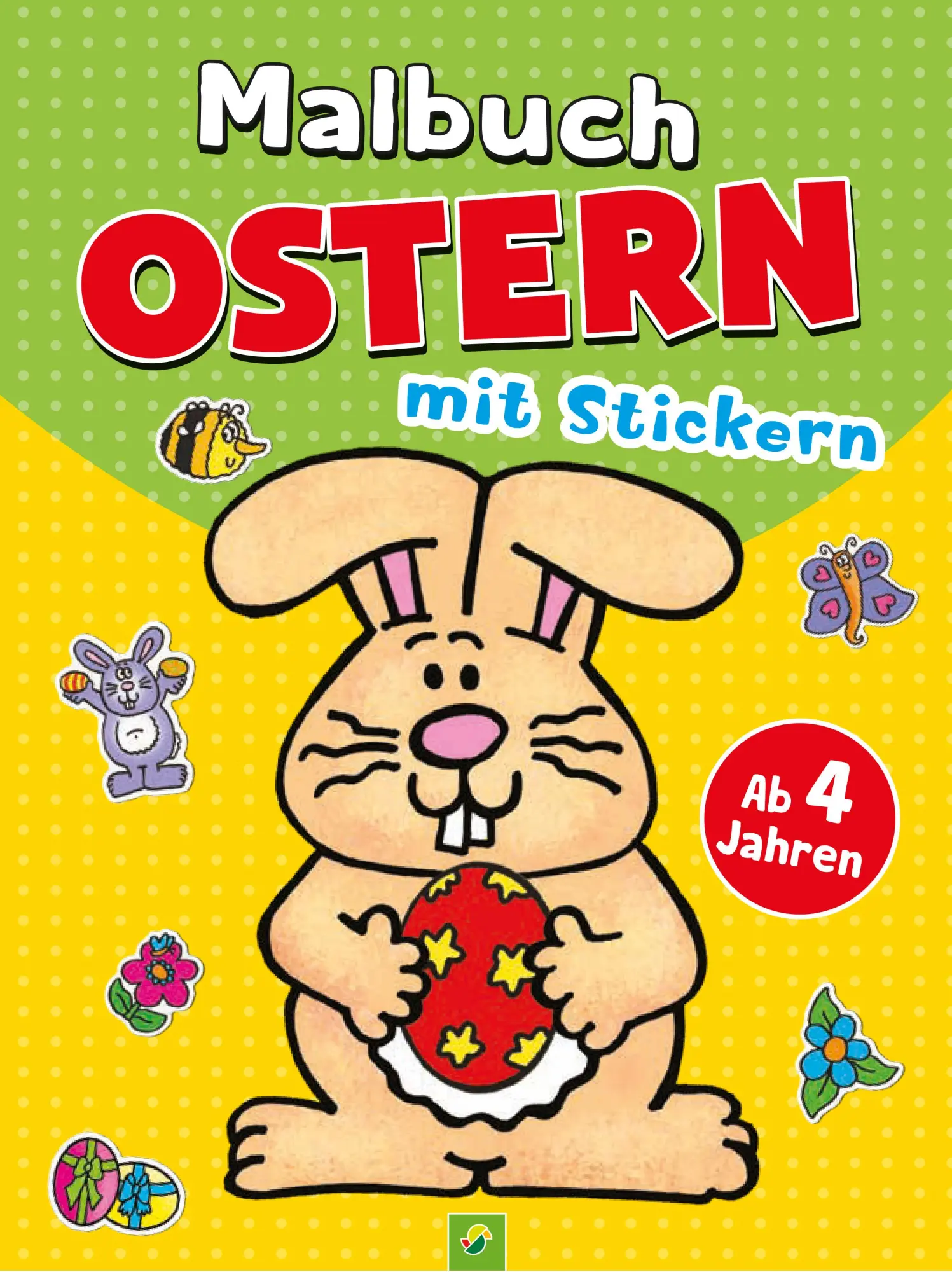 Cover: 9783867759441 | Malbuch Ostern mit Stickern | Schwager &amp; Steinlein Verlag | Buch