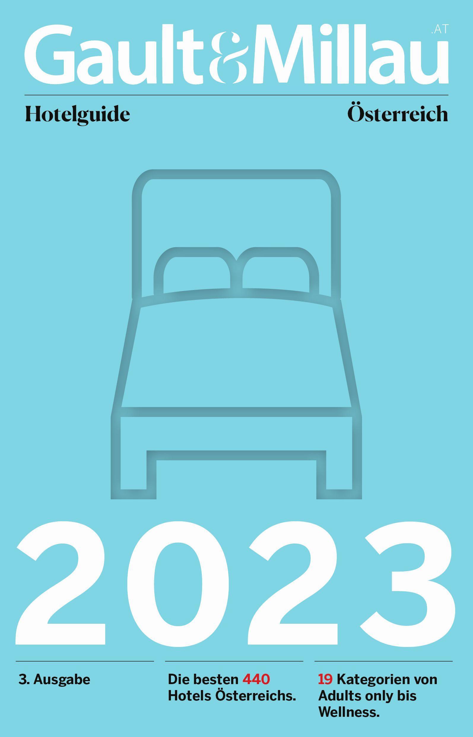 Cover: 9783950509441 | Gault&amp;Millau Hotelguide Österreich 2023 | Martina Hohenlohe (u. a.)