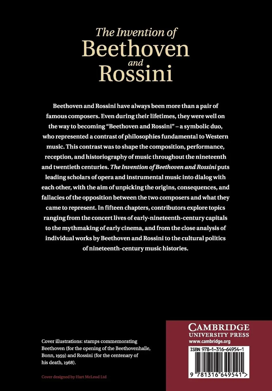 Rückseite: 9781316649541 | The Invention of Beethoven and Rossini | Nicholas Mathew (u. a.)