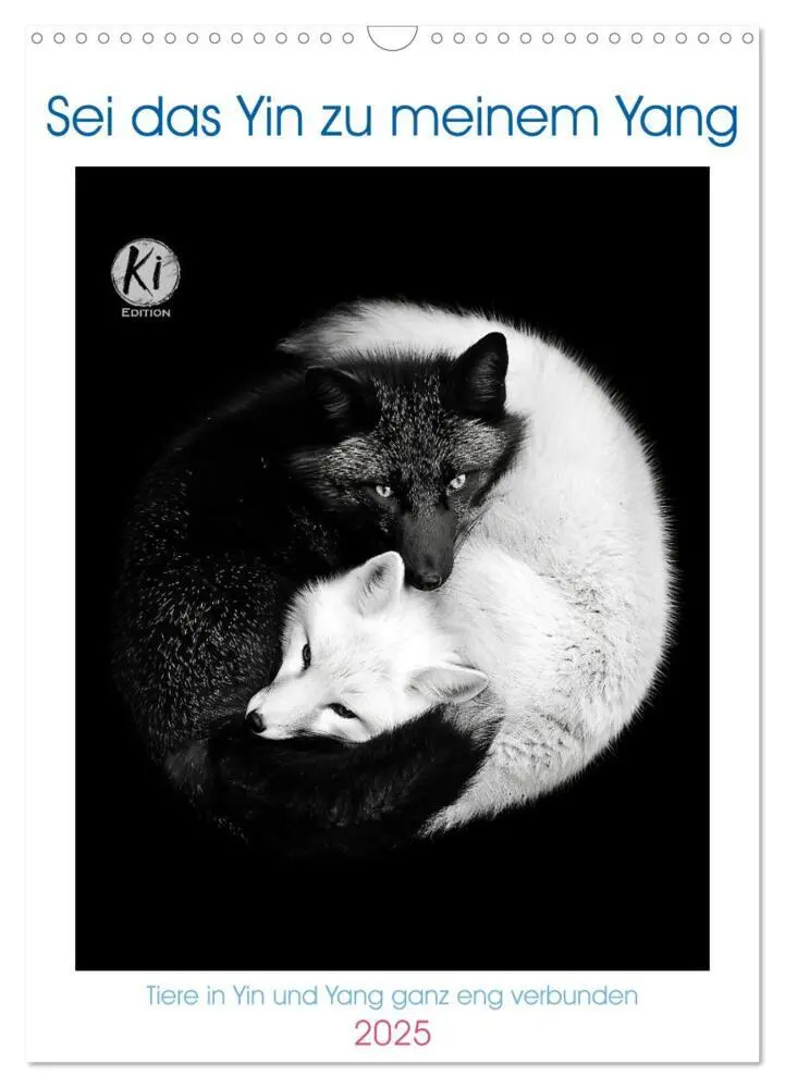 Cover: 9783435939541 | Sei das Yin zu meinem Yang (Wandkalender 2025 DIN A3 hoch),...