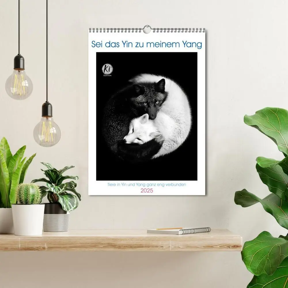Bild: 9783435939541 | Sei das Yin zu meinem Yang (Wandkalender 2025 DIN A3 hoch),...