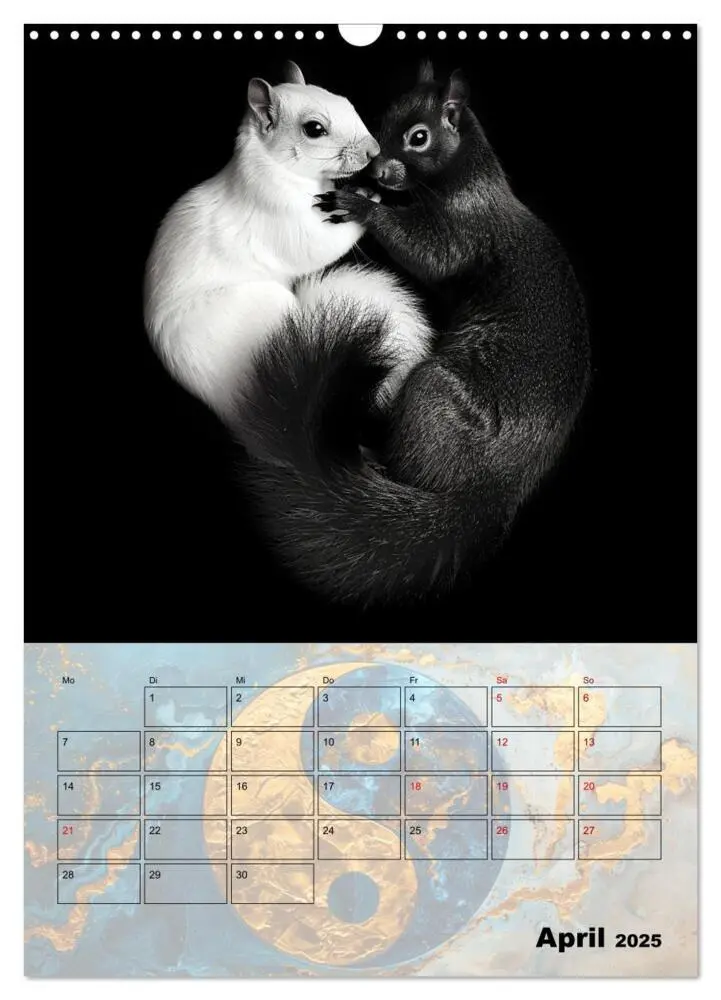 Bild: 9783435939541 | Sei das Yin zu meinem Yang (Wandkalender 2025 DIN A3 hoch),...