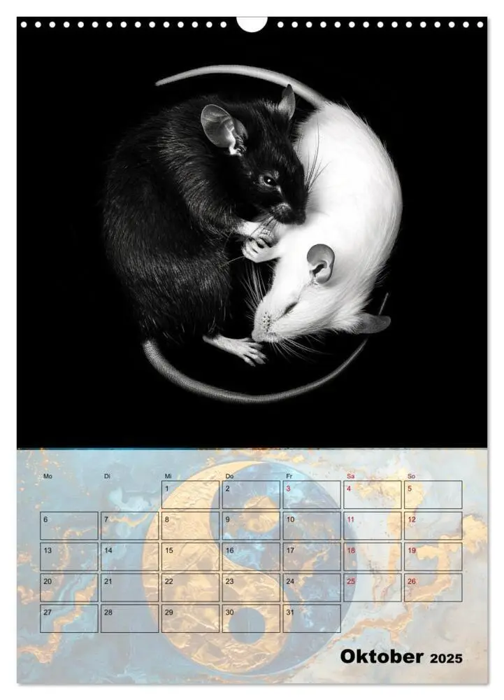 Bild: 9783435939541 | Sei das Yin zu meinem Yang (Wandkalender 2025 DIN A3 hoch),...