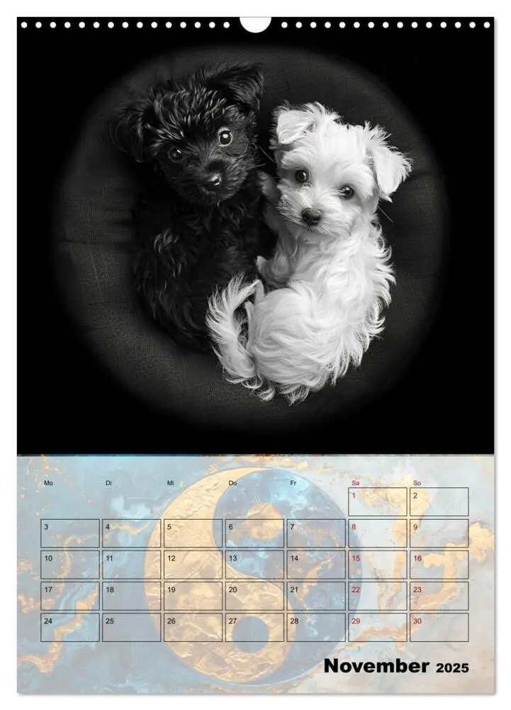 Bild: 9783435939541 | Sei das Yin zu meinem Yang (Wandkalender 2025 DIN A3 hoch),...