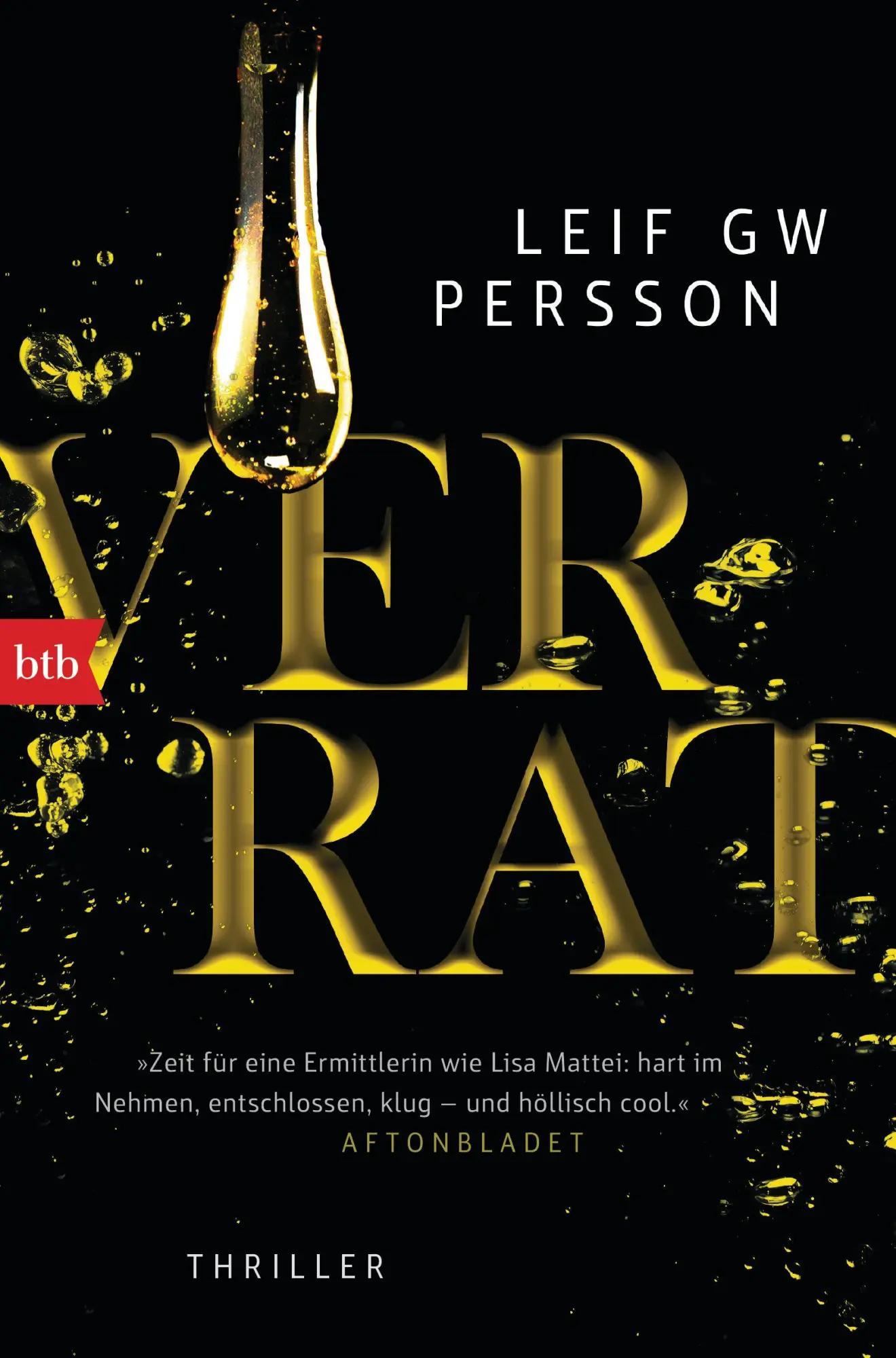 Cover: 9783442799541 | Verrat | Leif Gw Persson | Taschenbuch | 608 S. | Deutsch | 2018 | Btb