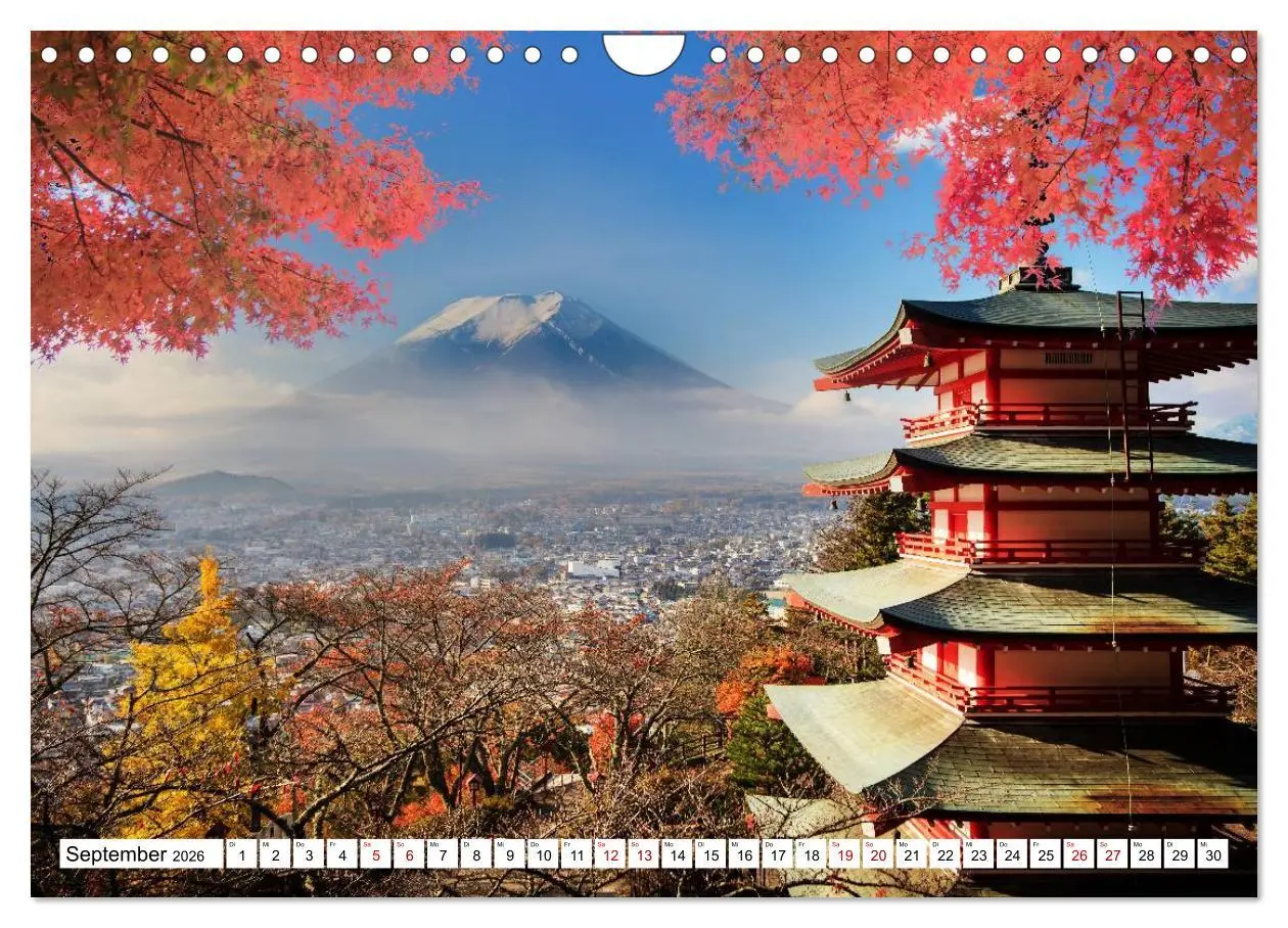Bild: 9783457889541 | Japan. Im Land des Lächelns (Wandkalender 2026 DIN A4 quer),...