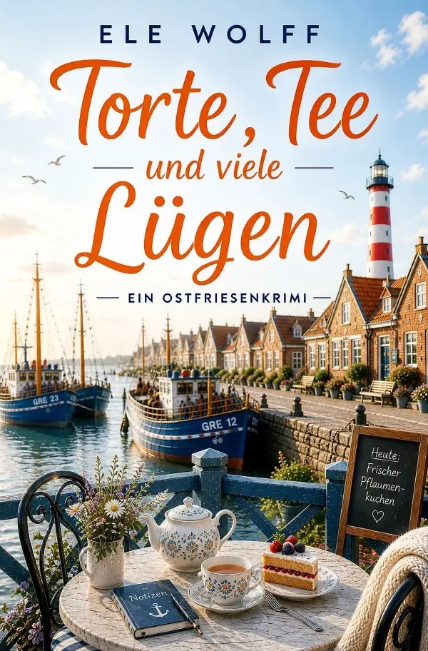 Cover: 9783565559541 | Torte, Tee und viele Lügen | Ostfrieslandkrimi.DE | Ele Wolff | Buch
