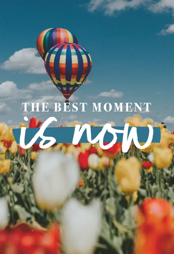 Cover: 4005556169641 | Erwachsenenpuzzle 99 Teile - The Best Moment is now | Spiel | 16964