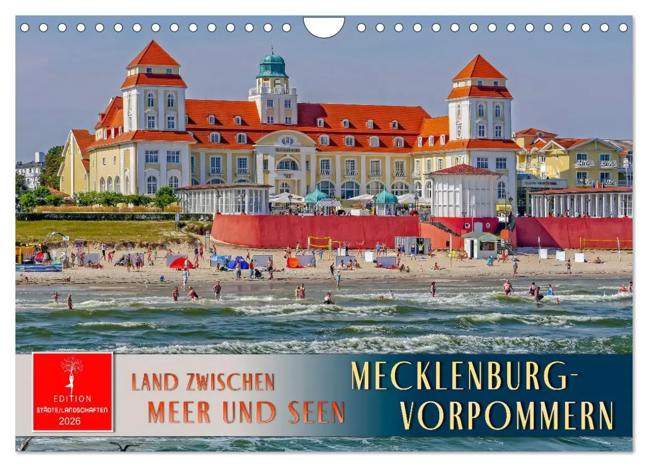 Cover: 9783457259641 | Mecklenburg-Vorpommern - Land zwischen Meer und Seen (Wandkalender...