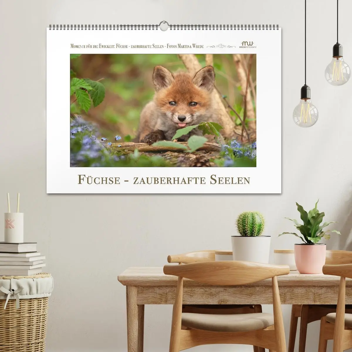 Bild: 9783457499641 | Füchse - zauberhafte Seelen (Wandkalender 2026 DIN A2 quer),...