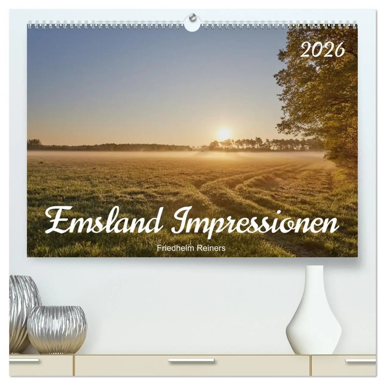 Cover: 9783516729641 | Emsland Impressionen (hochwertiger Premium Wandkalender 2026 DIN A2...