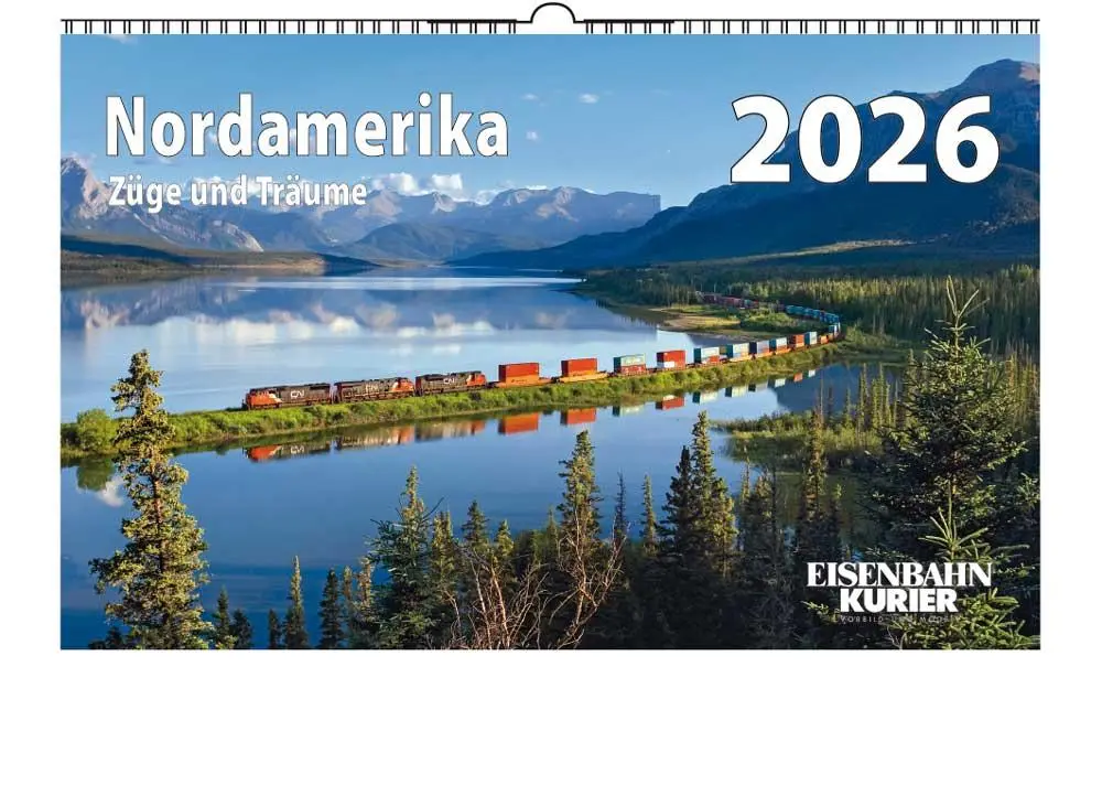 Cover: 9783844659641 | Nordamerika 2026 | Züge und Träume | Kalender | 13 S. | Deutsch | 2026