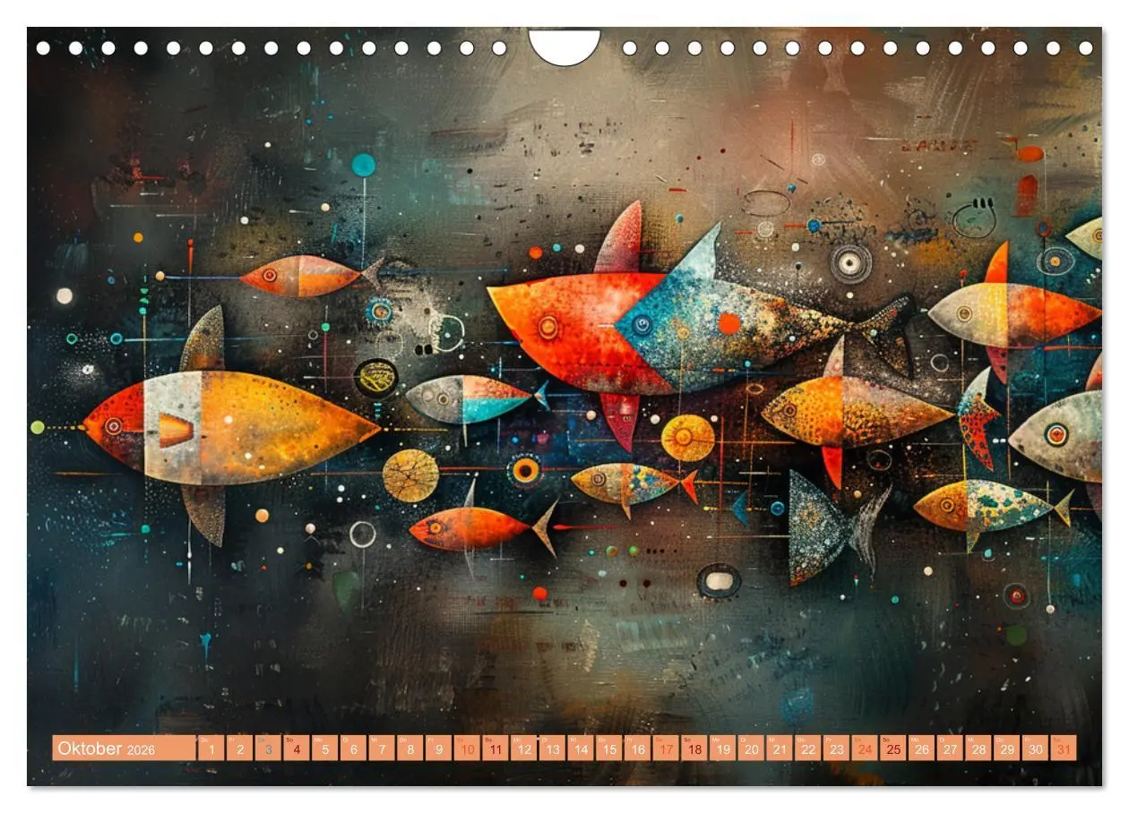 Bild: 9783457319741 | Nu abba Budder bei die Fische! (Wandkalender 2026 DIN A4 quer),...