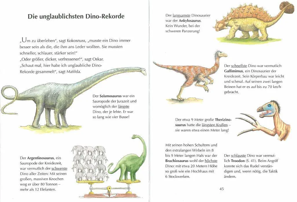 Bild: 9783570179741 | Der kleine Drache Kokosnuss - Abenteuer &amp; Wissen - Dinosaurier | Buch