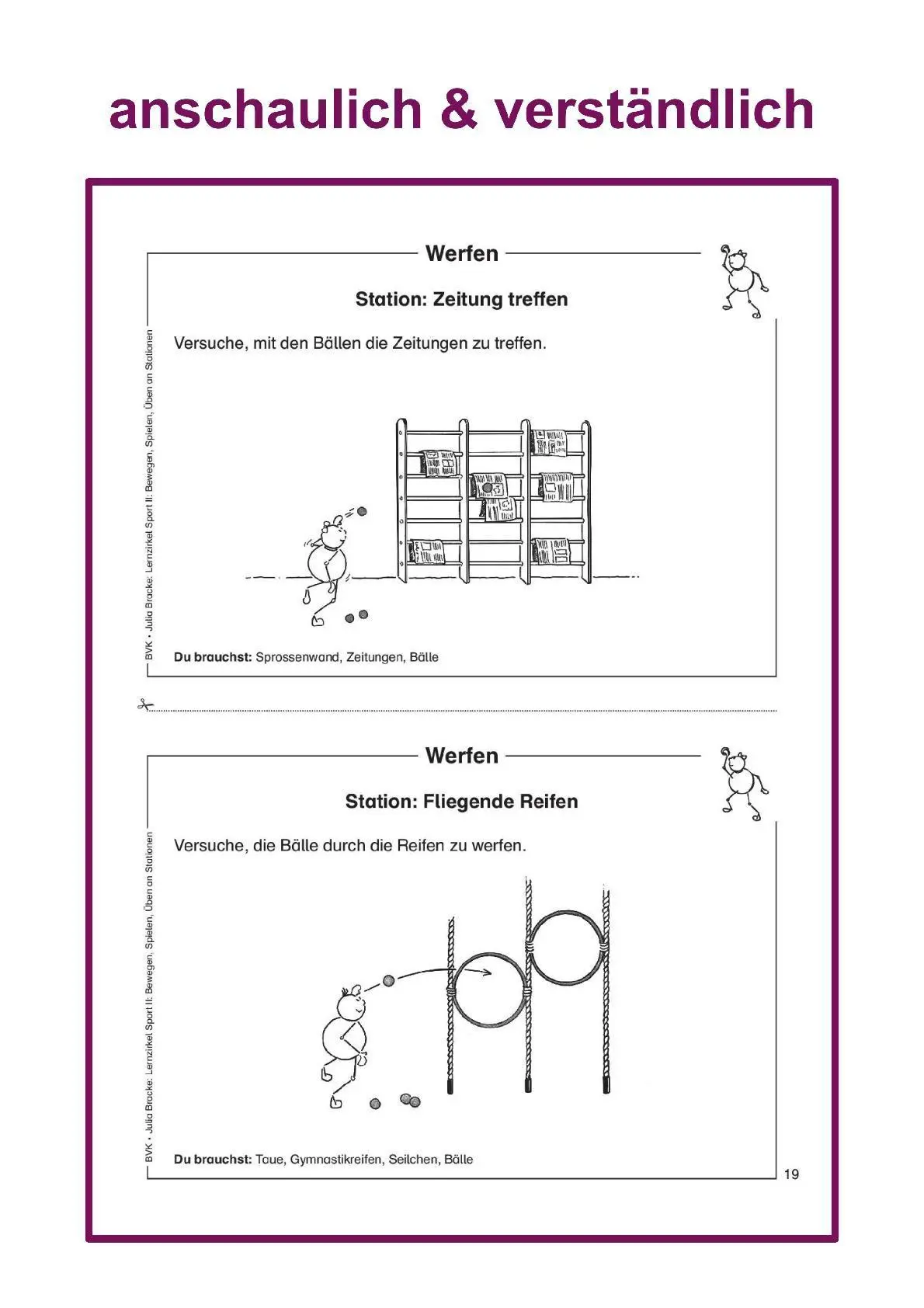 Bild: 9783932519741 | Lernzirkel Sport 02 | Bewegen, Spielen, Üben an Stationen | Bracke
